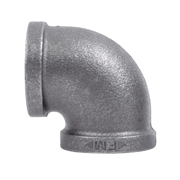 Stz STZ Industries 1/2 in. FIP each X 1/2 in. D FIP Black Iron 90 Degree Elbow 312 E90-12-2 - main